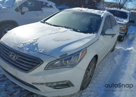2015 Hyundai Sonata Limited z USA, uszkodzony, nr VIN 5NPE34AF6FH088863